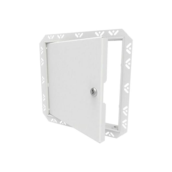 12in x 12in, Access Door, Drywall Bead Flange, Key Operated Lock